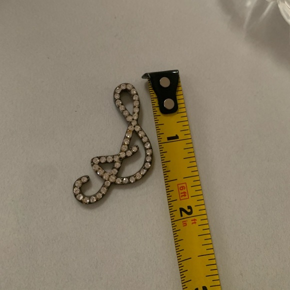 Vintage Cursive “S” Letter Charm Pendant Initial Necklace Charm - Picture 5 of 5